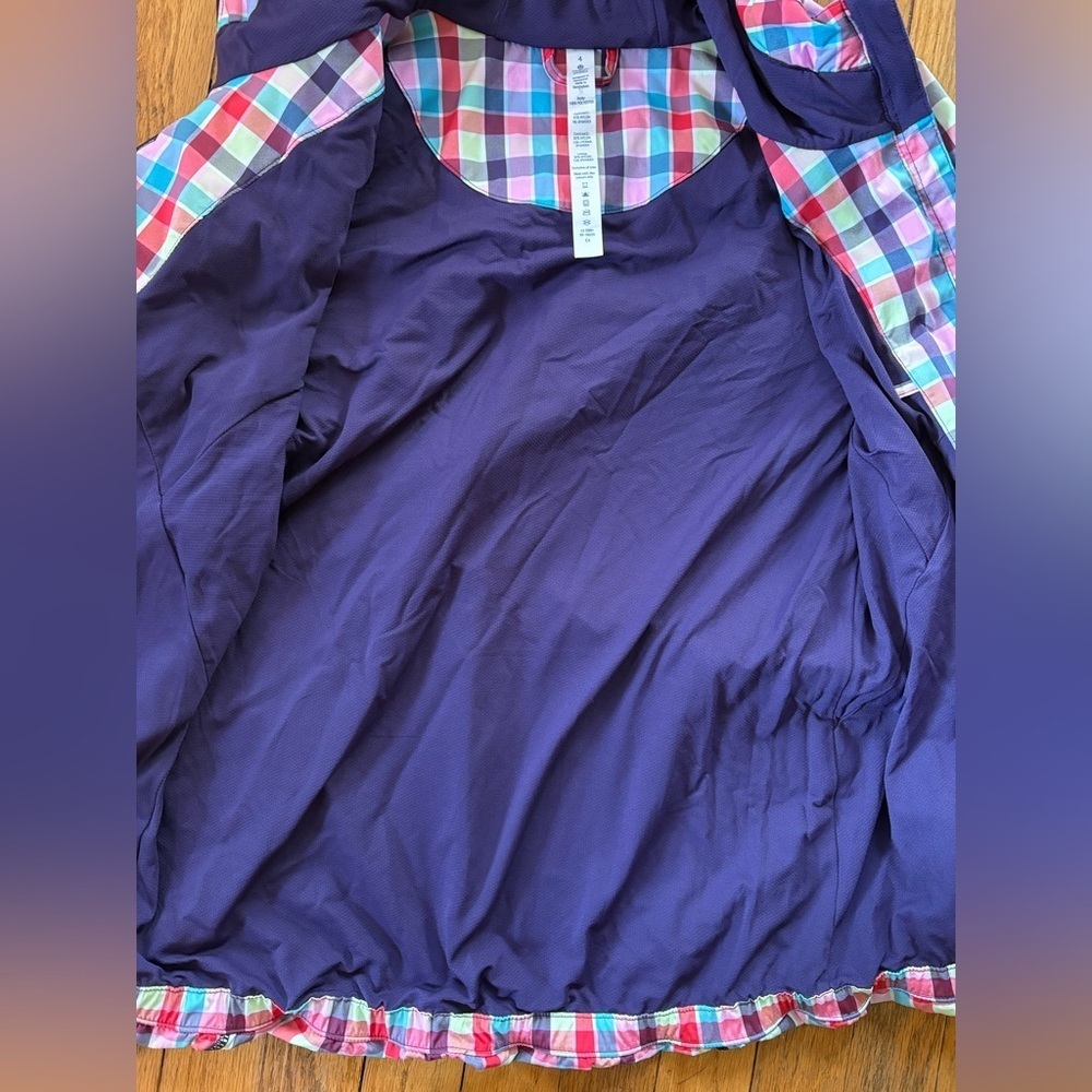 Rare Lululemon Downtime Jacket 2014 Seawheeze - Picture 6 of 10